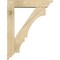 Ekena Millwork Balboa Traditional Rough Sawn Bracket w/ Offset Brace, Douglas Fir, 6"W x 26"D x 34"H BKT0604X26X34BOA01RDF - alternate 3